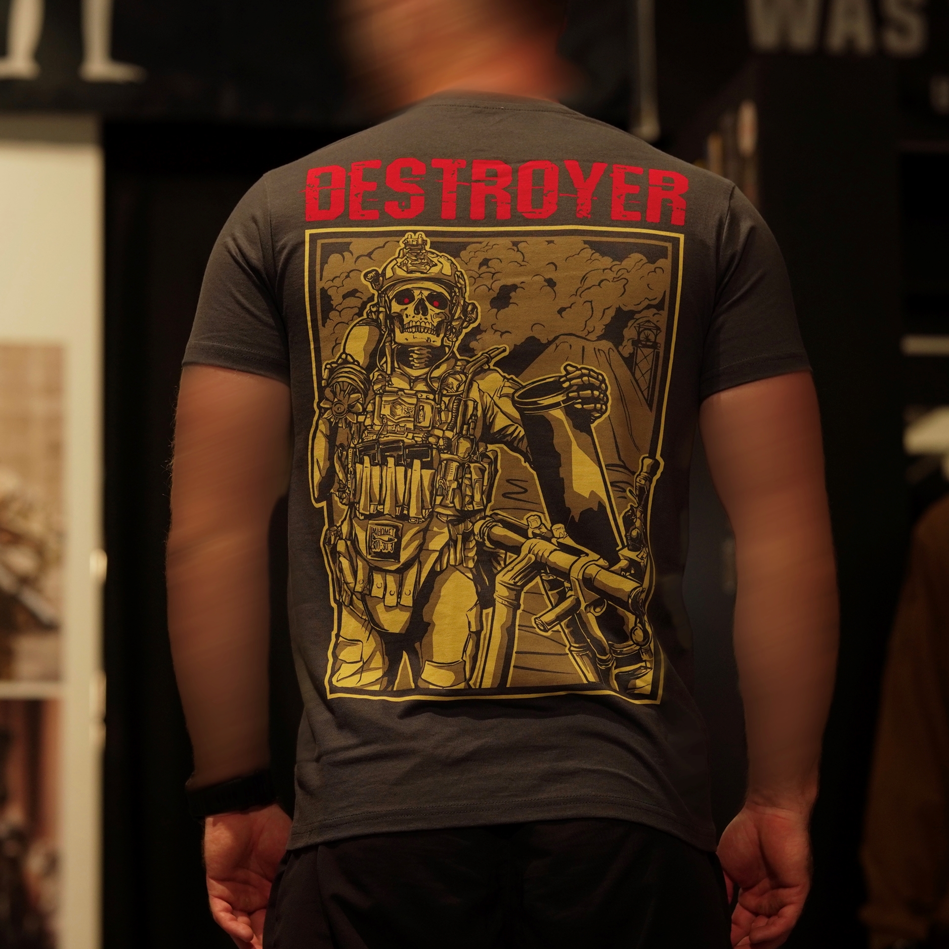 Футболка Balak-wear “Destroyer” grey