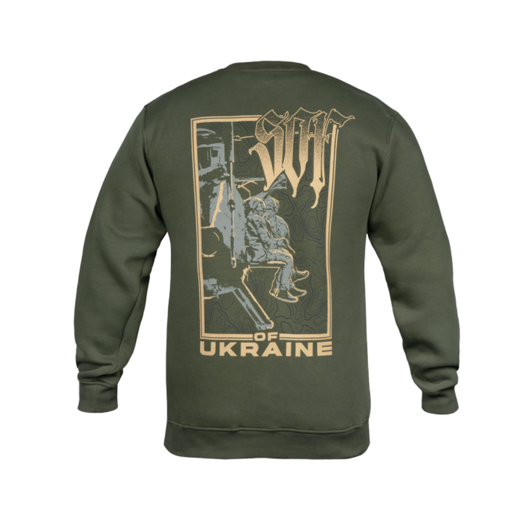Світшот Balak-wear SOF of Ukraine Olive