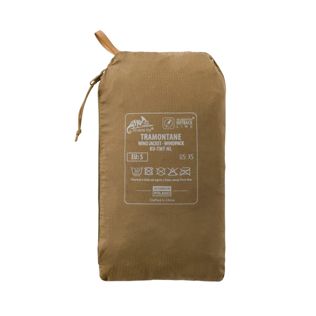 Куртка Helikon Tramontane WindPack Coyote
