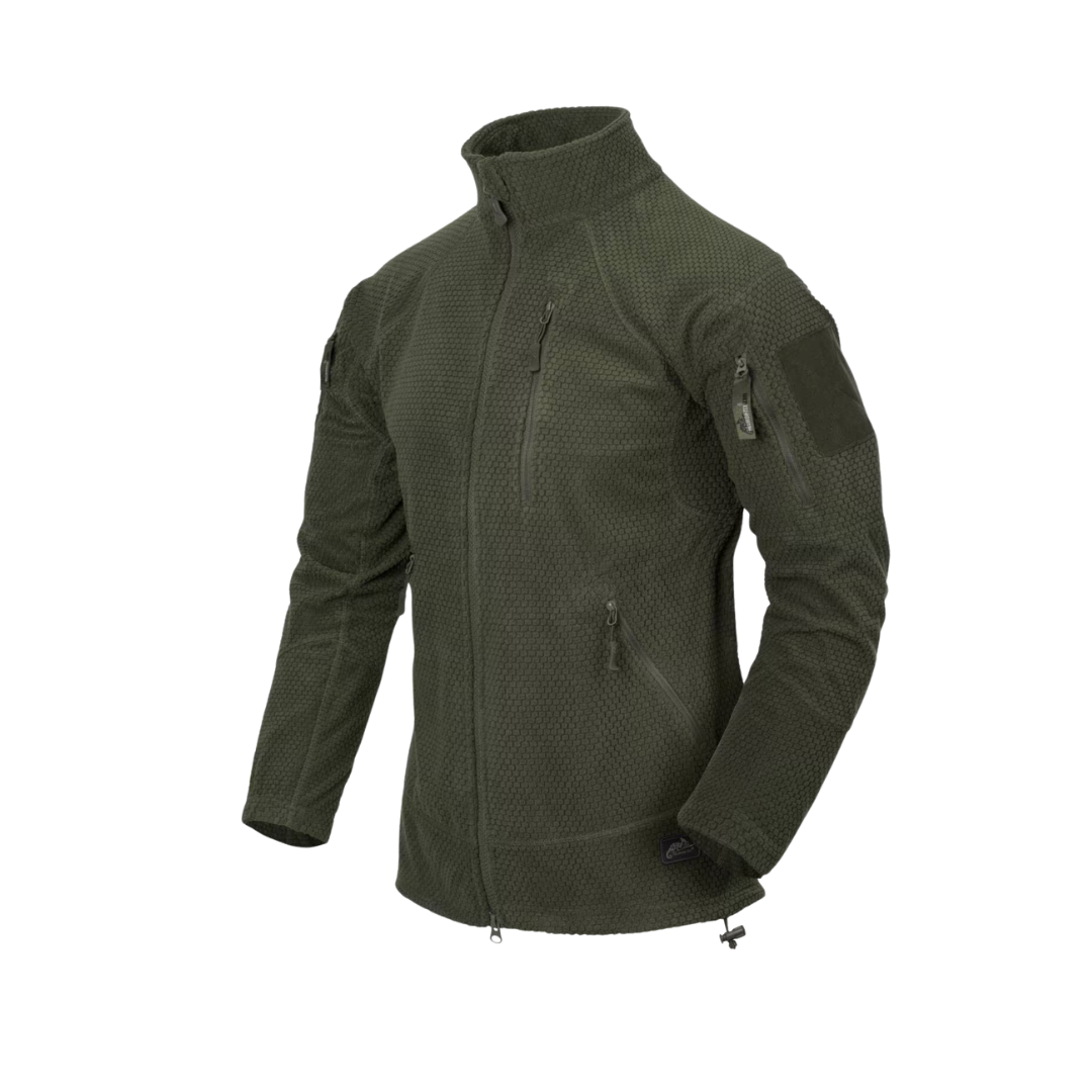 Флісова кофта Helikon Alpha Tactical Olive Green