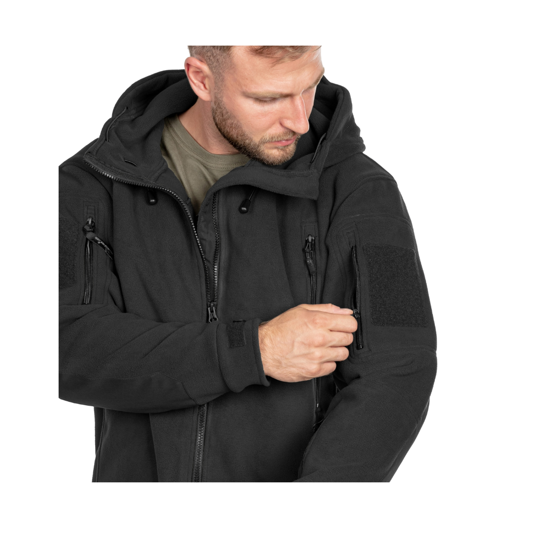 Флісова кофта Helikon PATRIOT Double Fleece Black