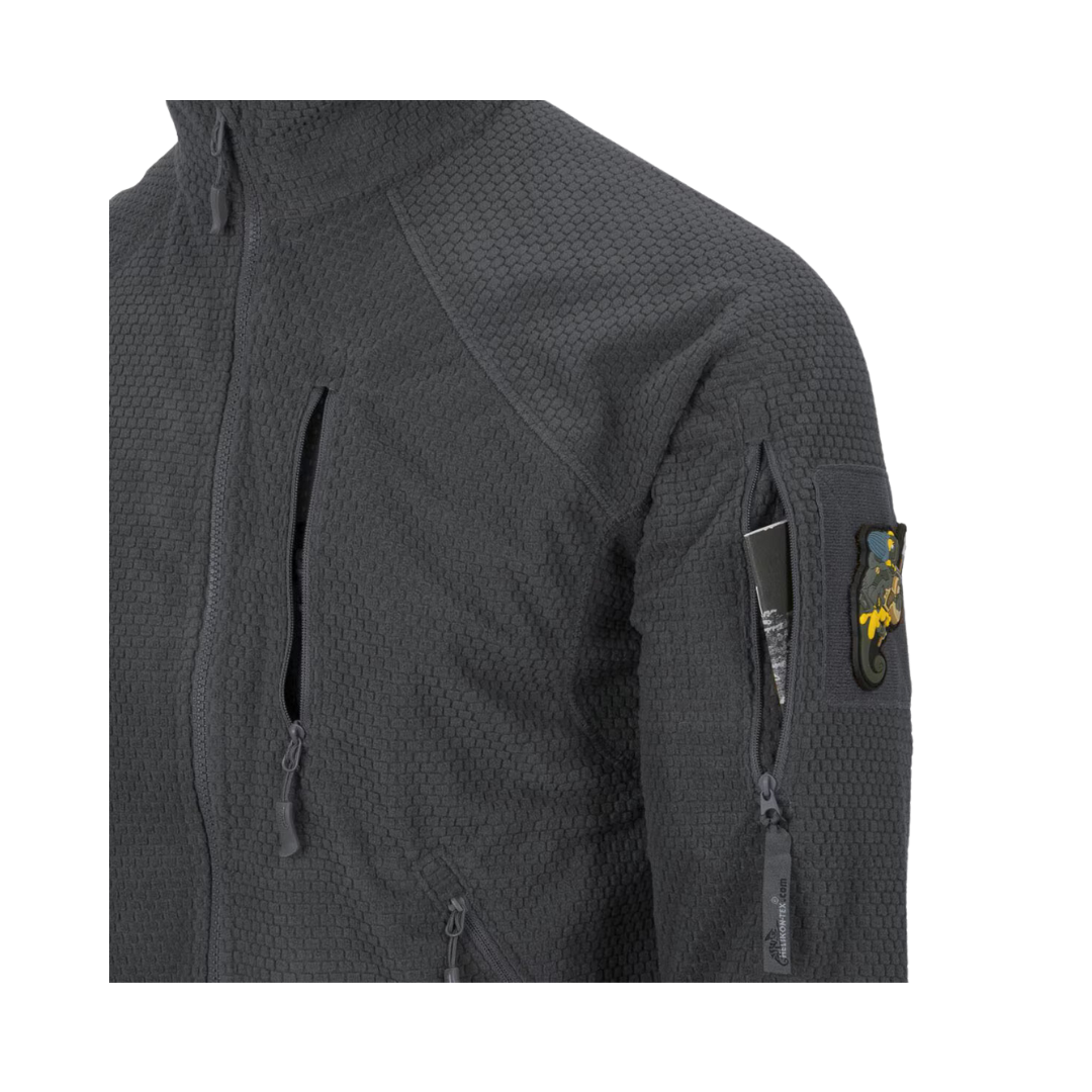 Флісова кофта Helikon Alpha Tactical Shadow Grey