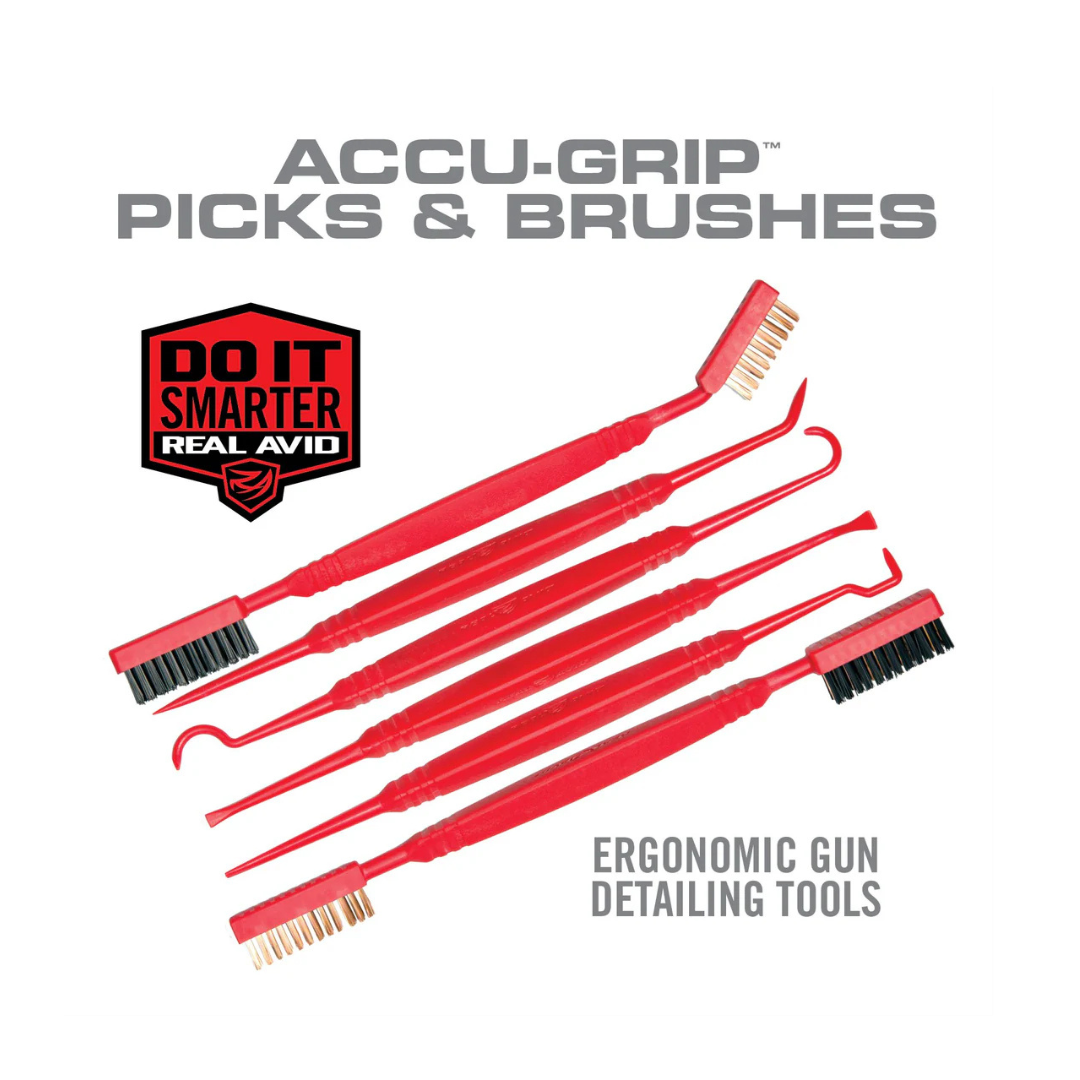 Набір для чищення Real Avid Accu-Grip Picks & Brushes