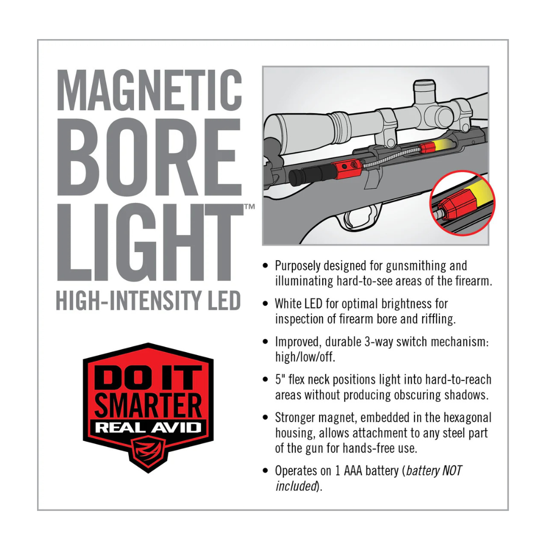 Ліхтар Real Avid Magnetic Bore Light