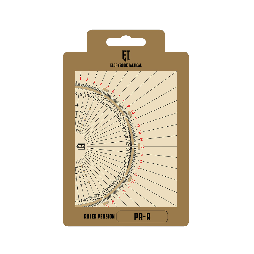 Ecopybook Tactical лінійка Protractor