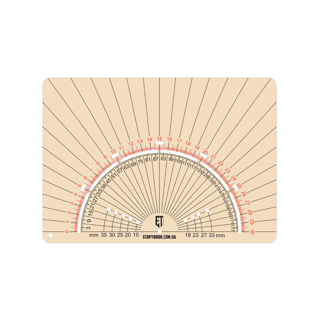 Ecopybook Tactical лінійка Protractor