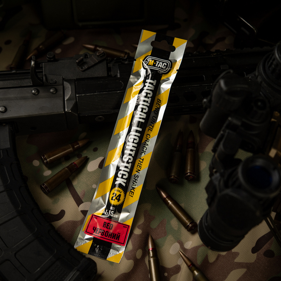 M-Tac хімсвітло 15 см червоний