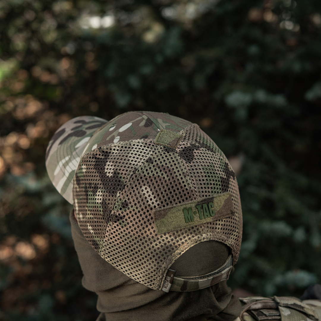 M-Tac бейсболка тактична з сіткою Азов NYCO Extreme Multicam