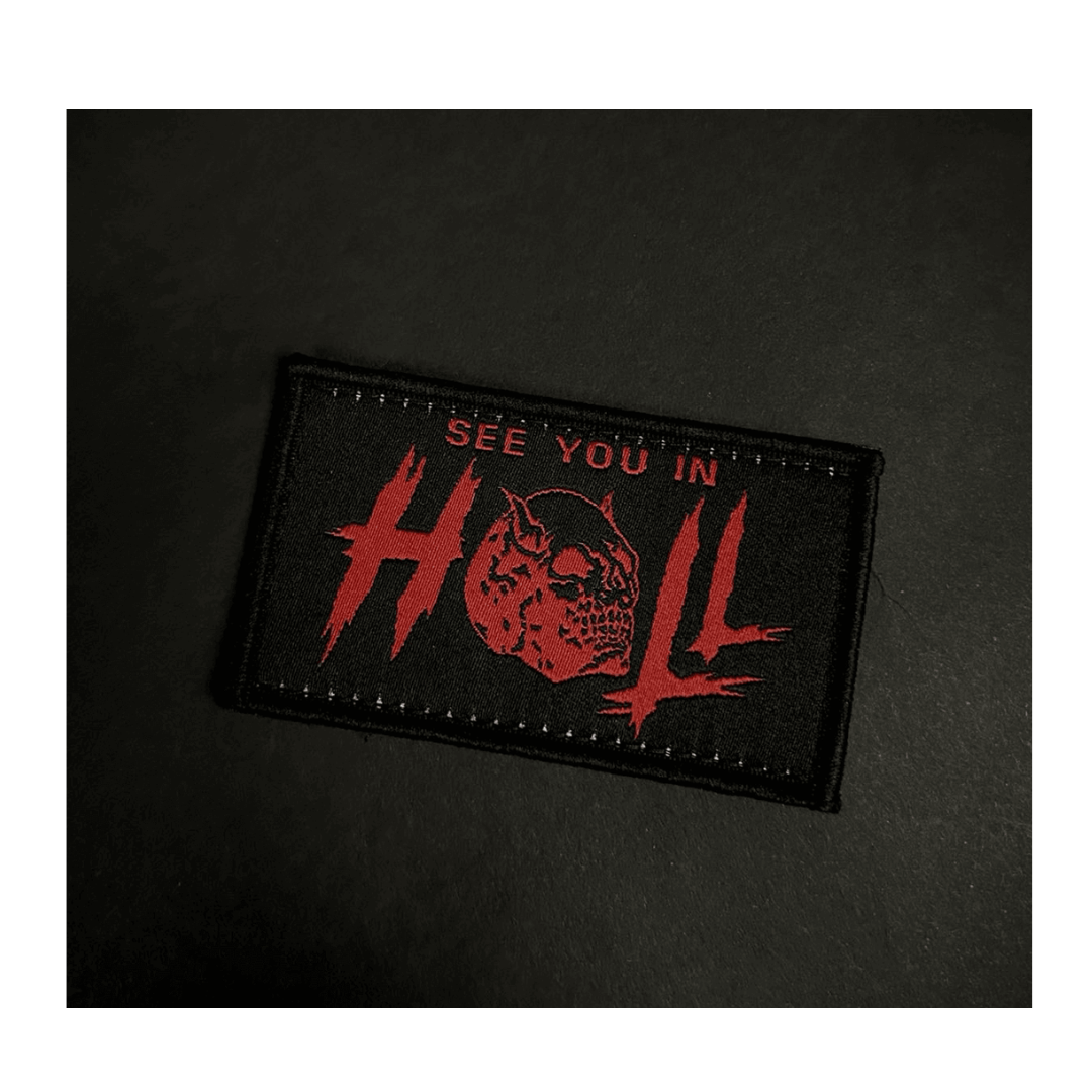Патч (шеврон)  “See you in hell”