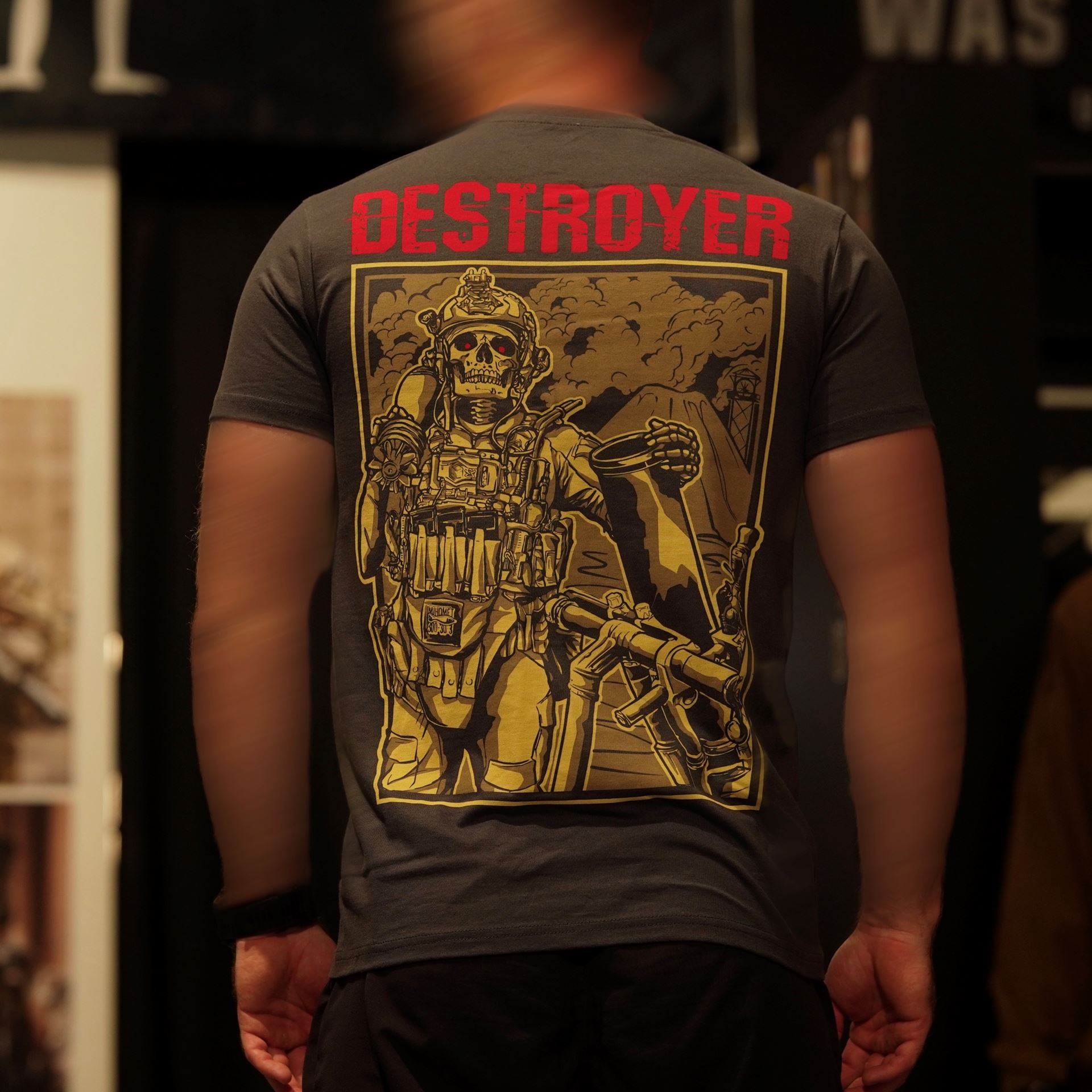 Футболка Balak-wear “Destroyer” grey
