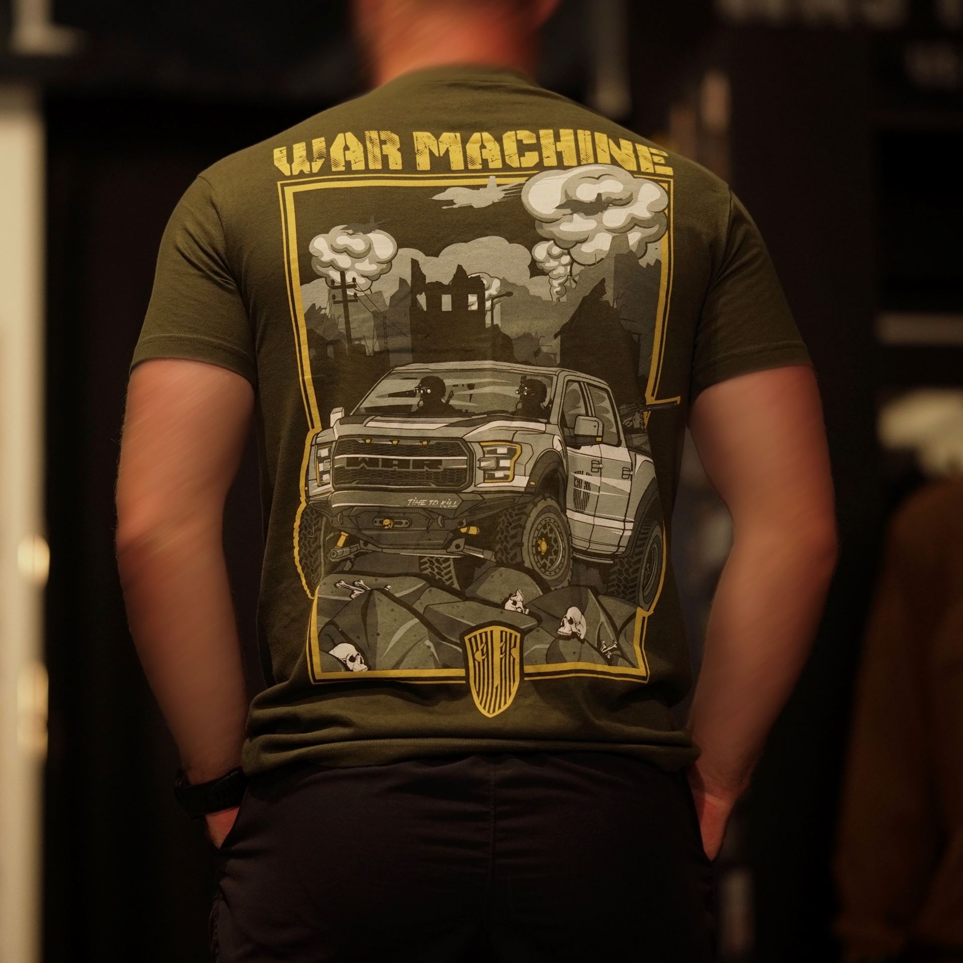 Футболка Balak-wear “War Machine” Olive
