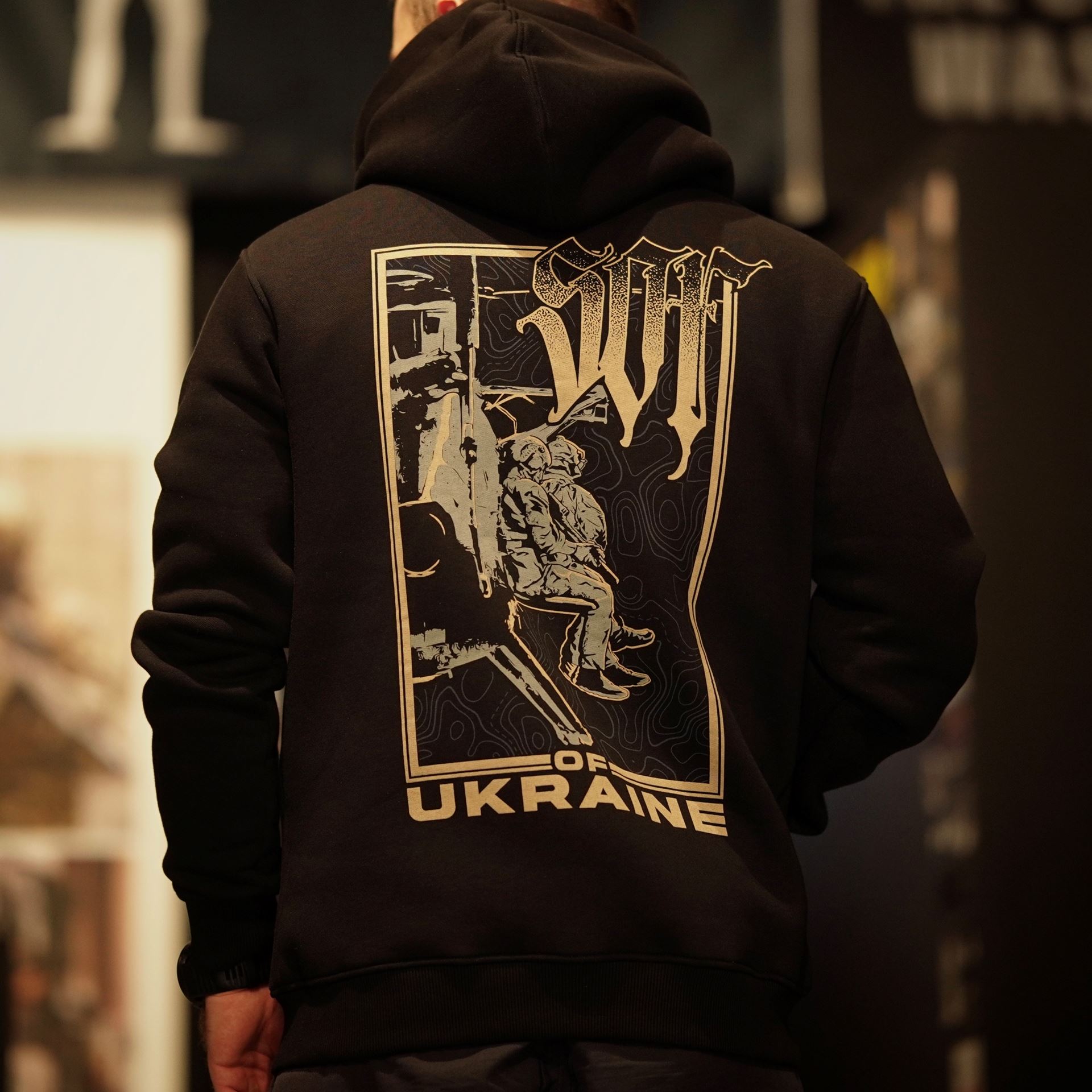 Худі Balak-wear SOF of Ukraine black