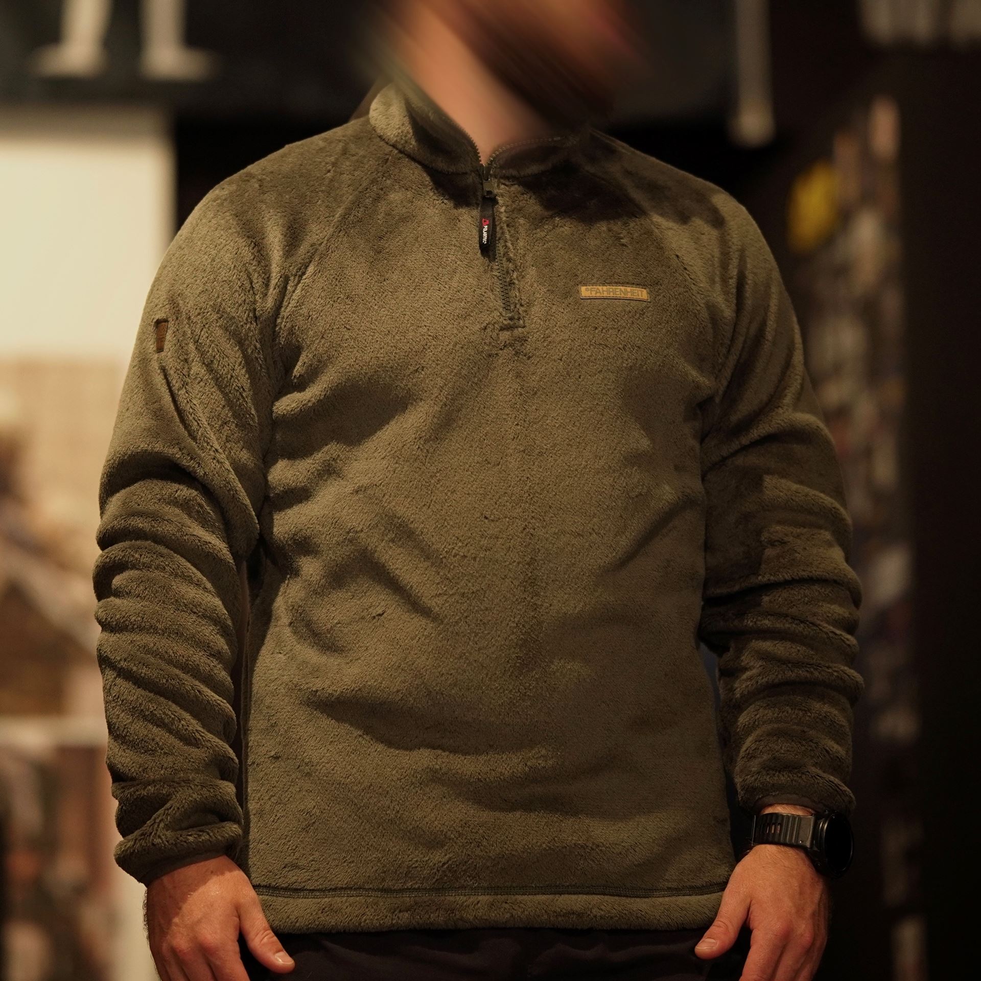 Реглан Fahrenheit High Loft Husky Olive night