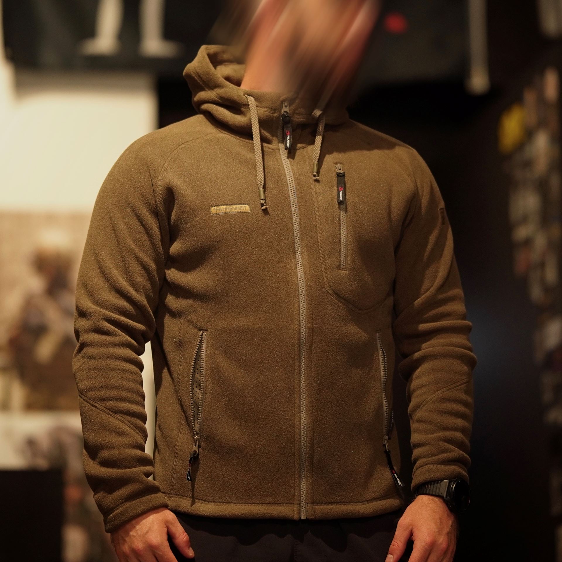 Куртка Fahrenheit Classic Full ZIP Hoody crocodile