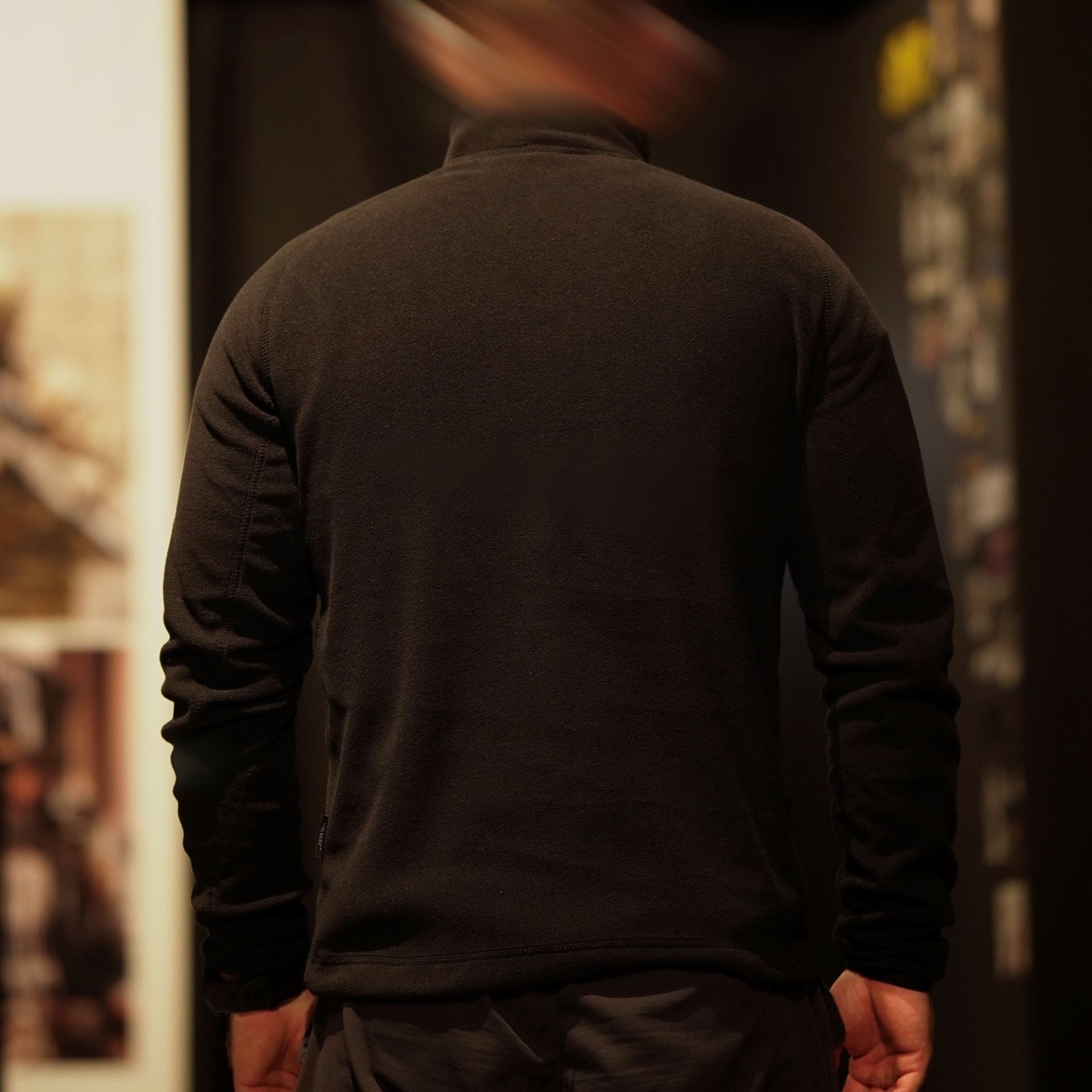 Реглан Fahrenheit Classic micro ZIP Black