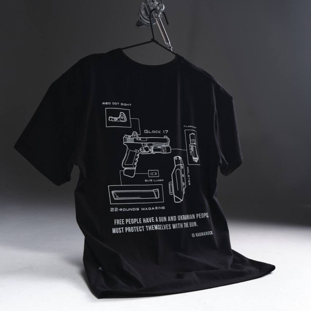 Футболка Ragnarock Glock - 17 Black