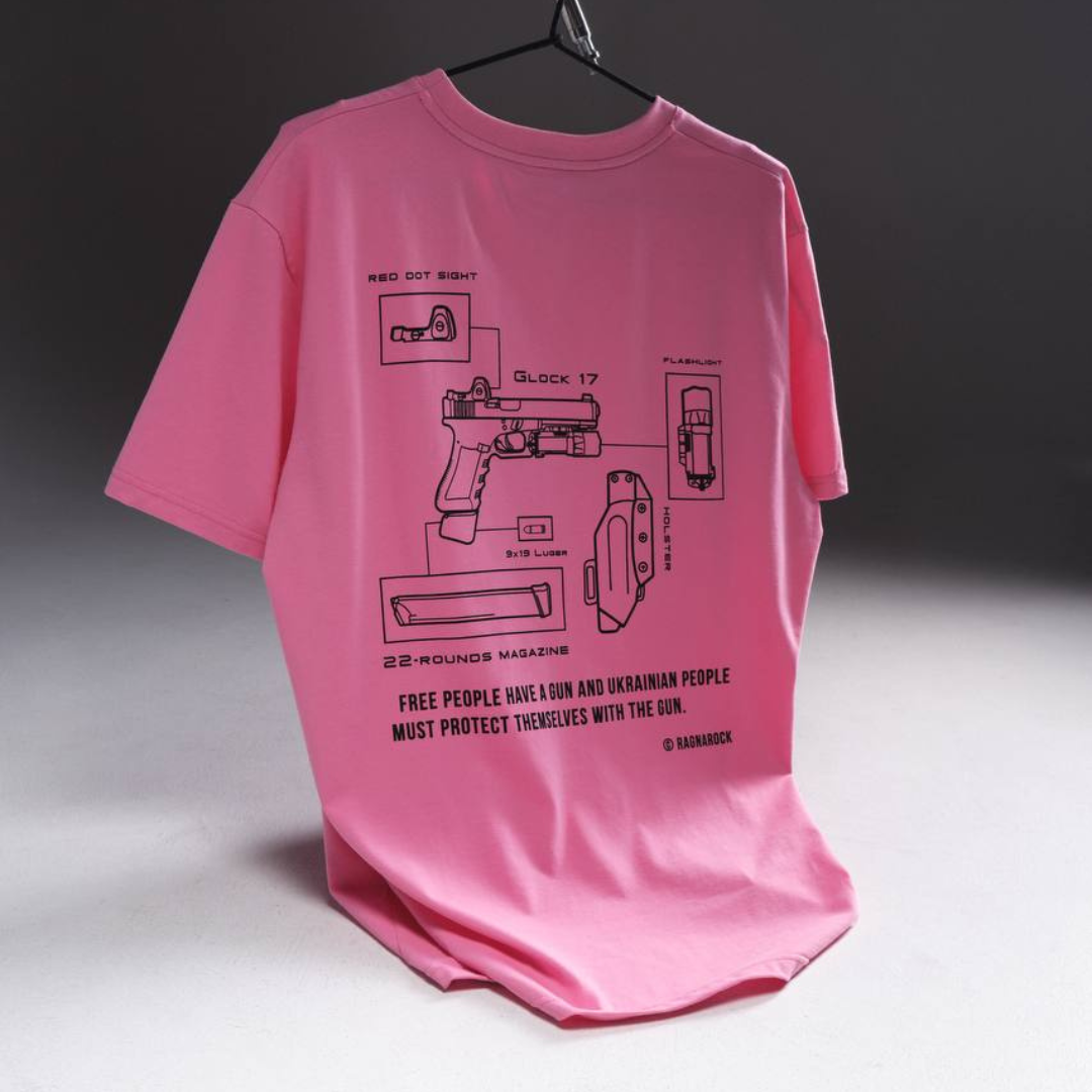 Футболка Ragnarock Glock - 17 Pink