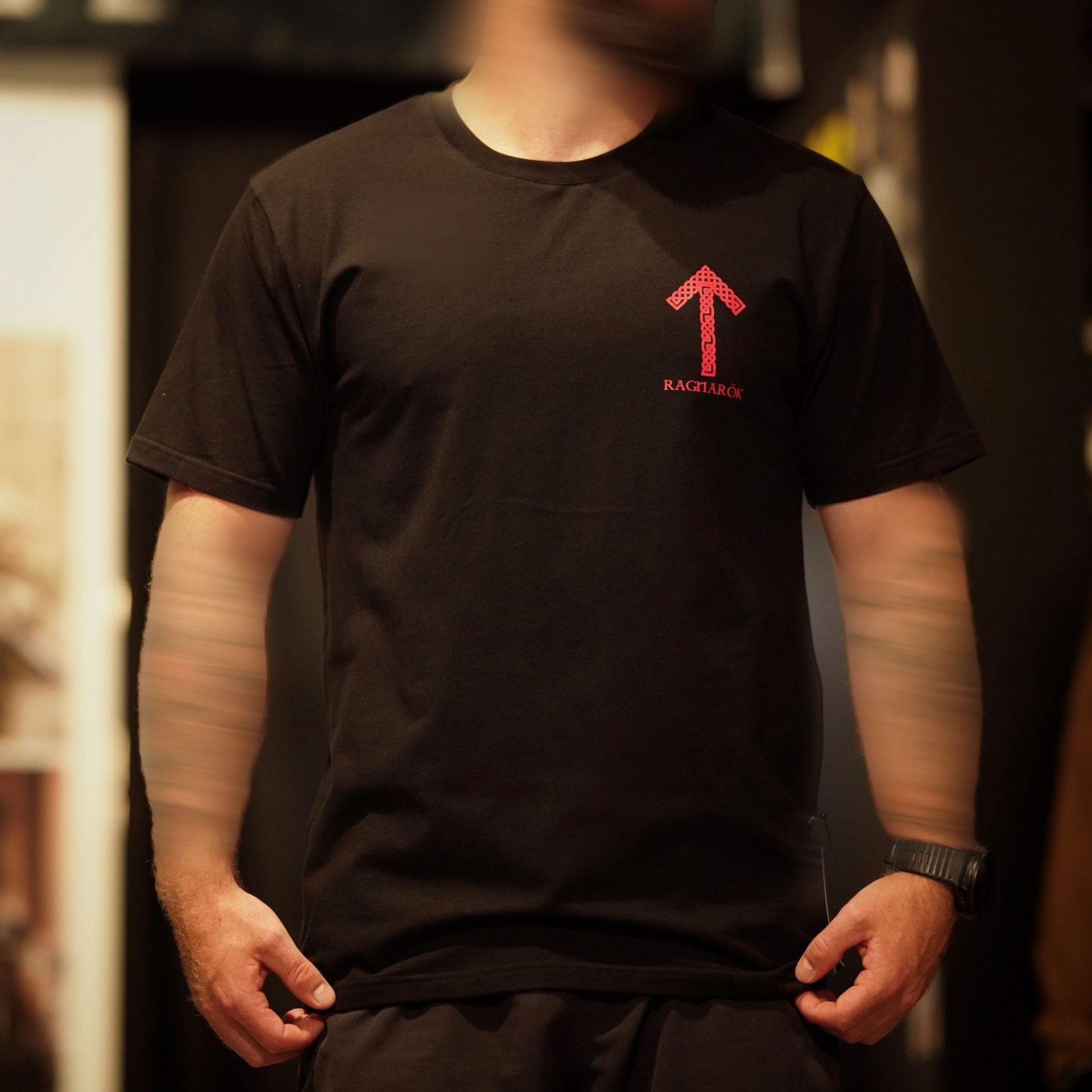 Футболка Ragnarock TIWAZ RUNE Black/RED