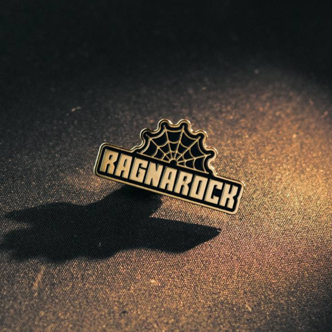 Пін RAGNAROCK classic web золота павутина