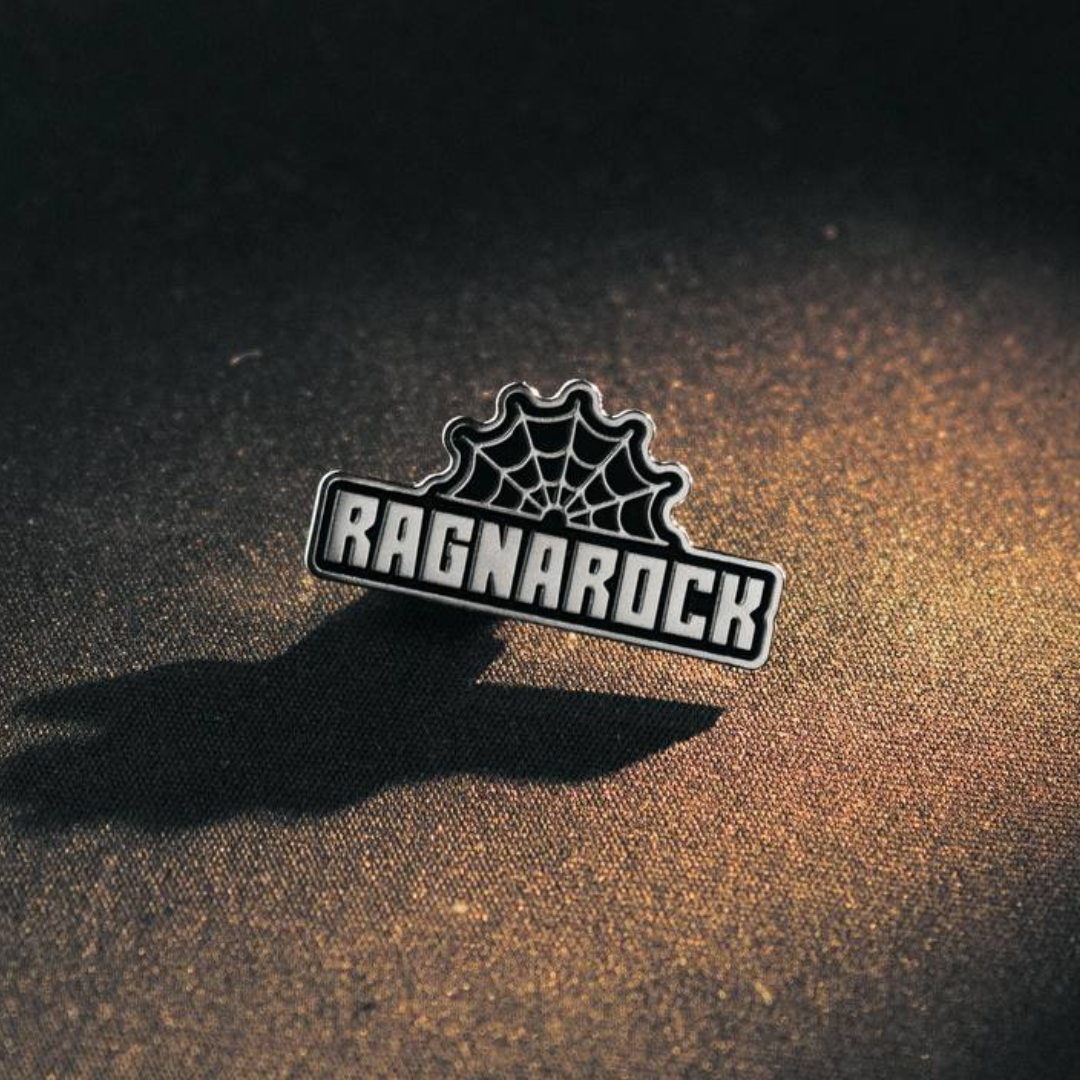 Пін RAGNAROCK classic web срібна павутина