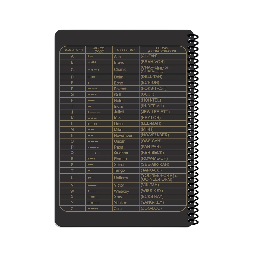 Ecopybook Tactical Блокнот Артилерійського Розвідника А5