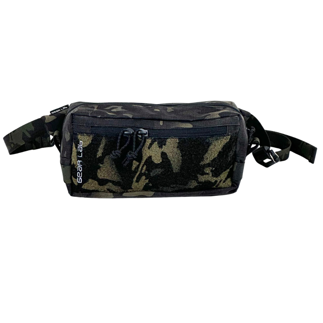 Сумка поясна Gear Lab Fanny Pack Velcro Multicam Black