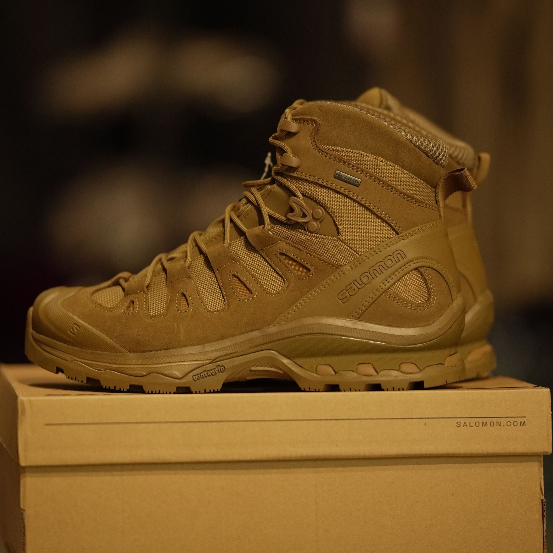Черевики Salomon Quest 4D GTX Forces 2 Coyote Brown