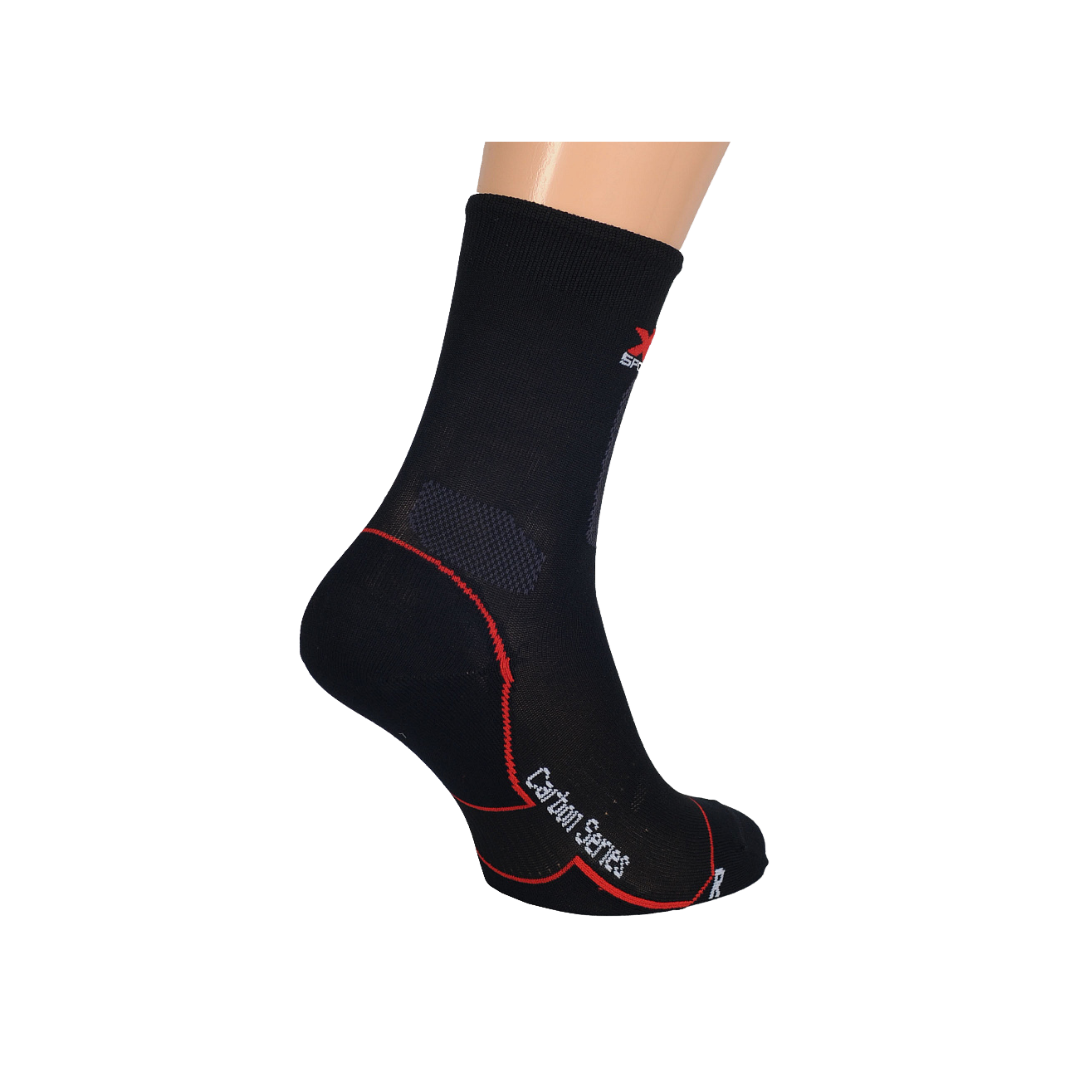 X-Tech шкарпетки Carbon XT12 Black