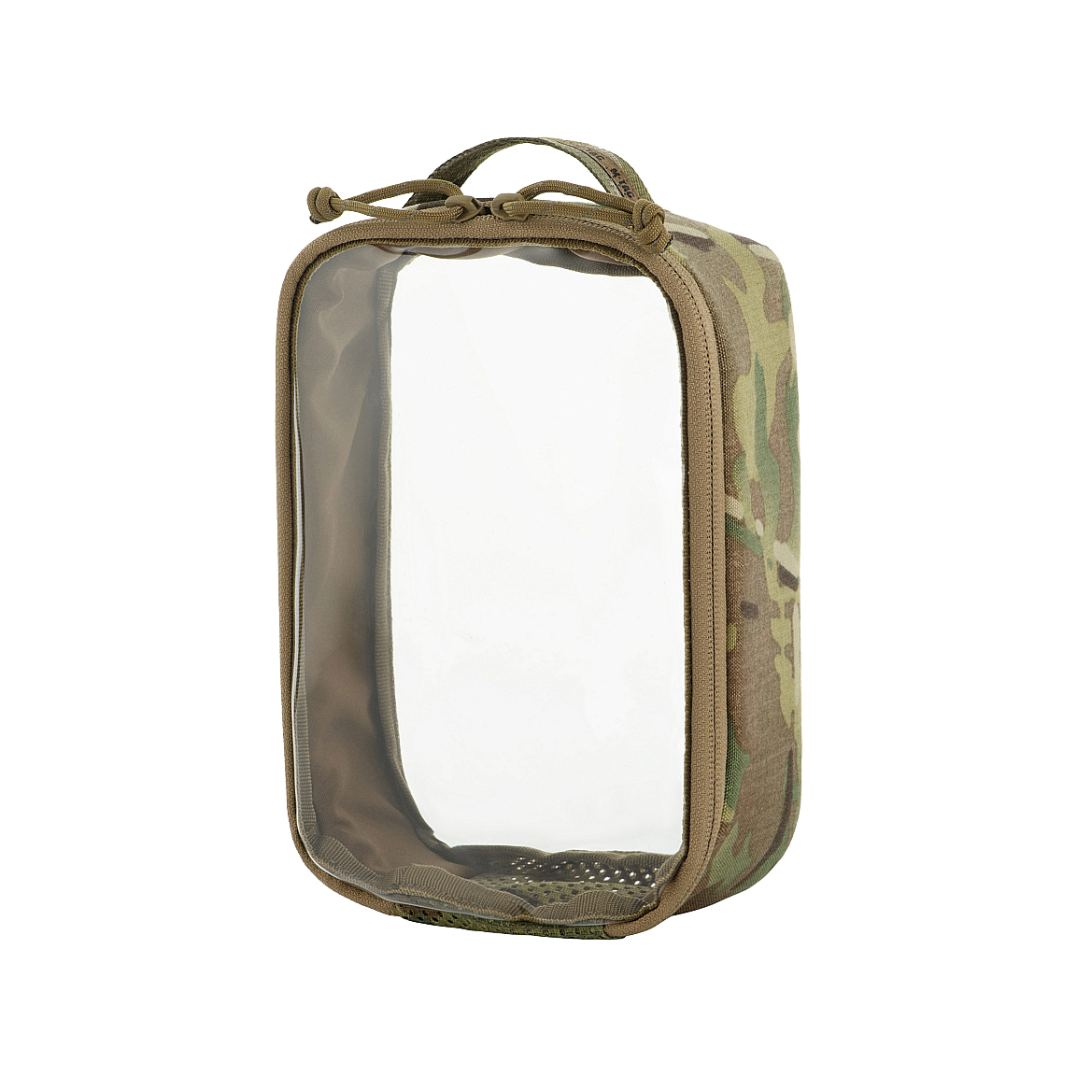 M-Tac органайзер утилітарний прозорий Elite Small (22х14 см) Multicam