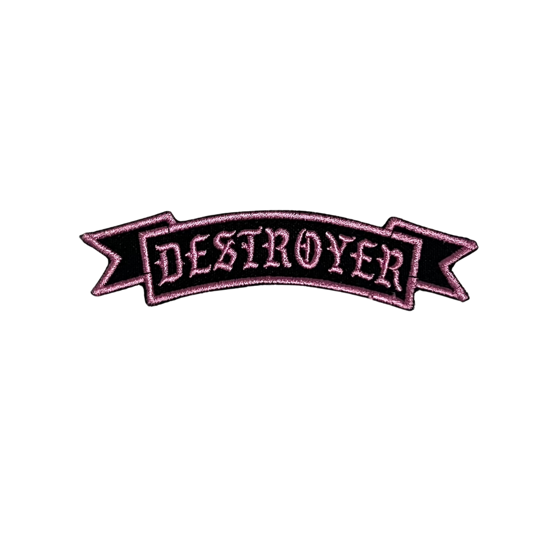 Таб-патч “Destroyer” pink-black