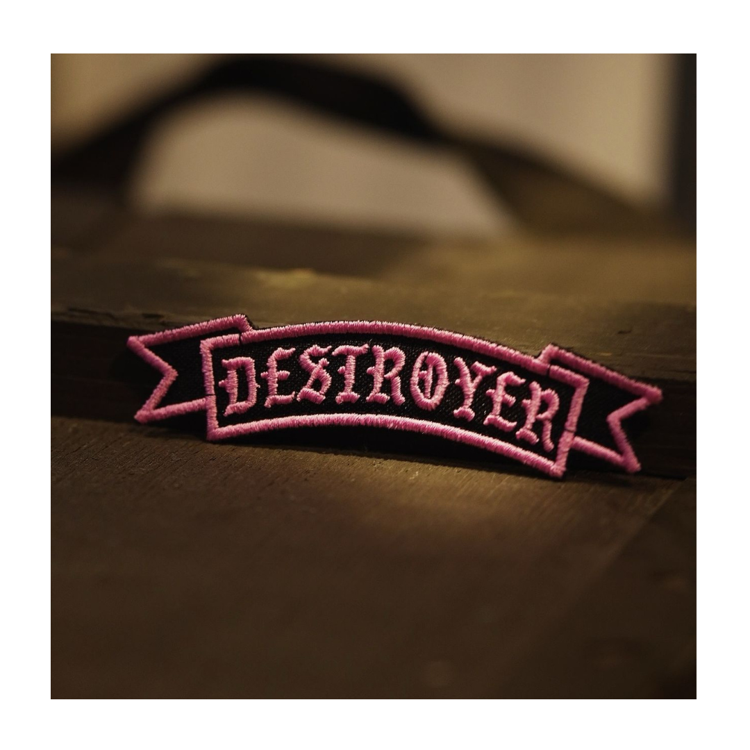 Таб-патч “Destroyer” pink-black