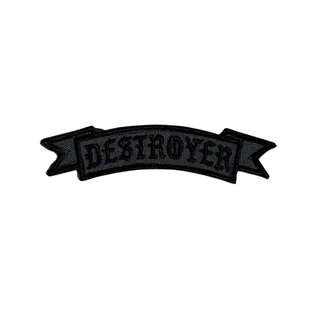 Таб-патч “Destroyer” grey-black