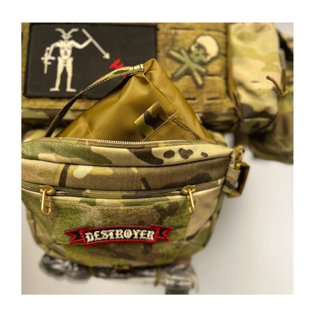 Таб-патч “Destroyer” red-black