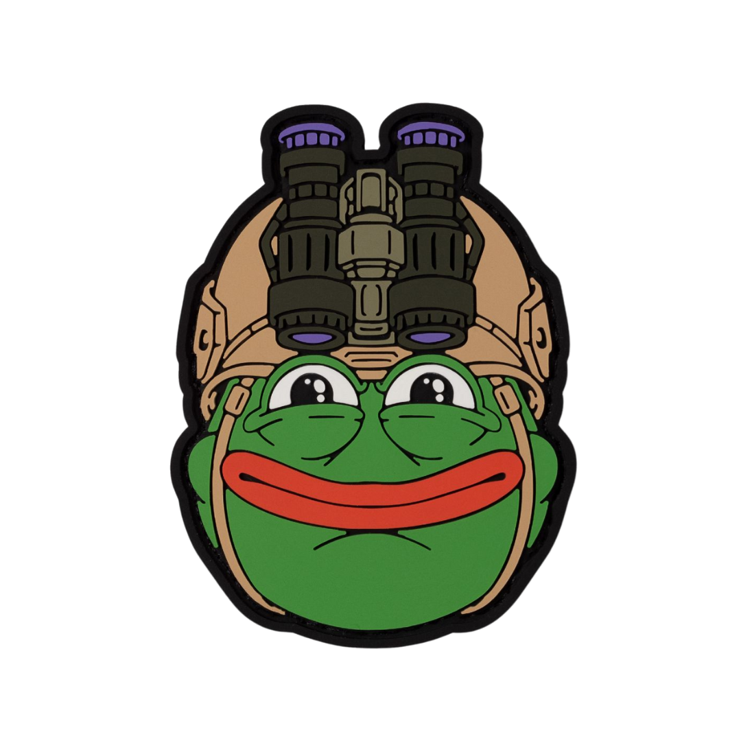 Патч (шеврон) «FROG PEPE»