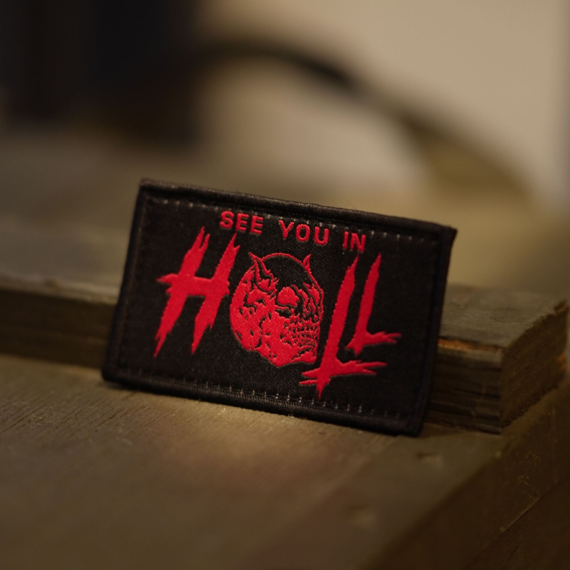 Патч (шеврон)  “See you in hell”