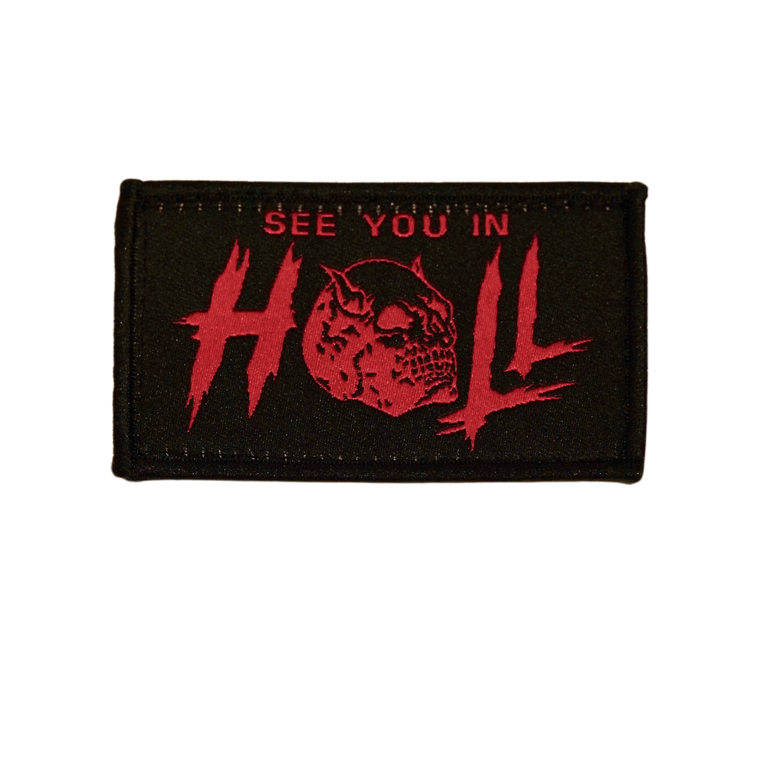 Патч (шеврон)  “See you in hell”